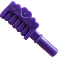 Lego hřeben, tmavě fialová (93080d DARK PURPLE)